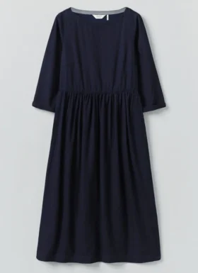Freya Indigo Twill Dress