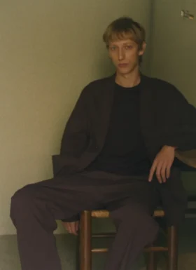 Gabriel Garment Dyed Cotton Twill Pants