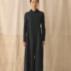 Garment Dyed Linen Pocket Jumpsuit