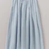 Garment Dyed Linen Skirt
