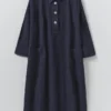 Garment Dyed Linen Tunic Dress