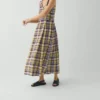 Gelato Check Linen Dress