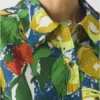 Gia Sketched Fruit Print Shirt