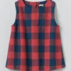 Gingham Check Linen Tank