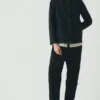 Hal Micro Houndstooth Cotton Linen Workwear Jacket