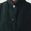 Hal Micro Houndstooth Cotton Linen Workwear Jacket