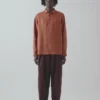 Half Placket Linen Shirt