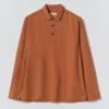 Half Placket Linen Shirt