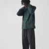 Hand Embroidered Stripe Cotton Jacket