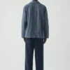 Hickory Stripe Denim Chore Jacket