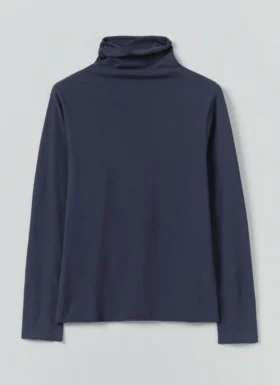 High Neck Soft Cotton Tee