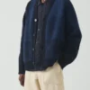 Jacquard British Wool Cardigan