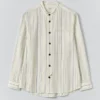 Jasper Irregular Stripe Cotton Shirt