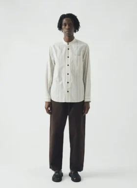 Jasper Irregular Stripe Cotton Shirt