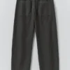 Jude Wide Leg Cotton Twill Pants