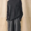 Linen Cotton Fine Knit Sweater