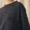 Linen Cotton Fine Knit Sweater