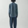 Loop Button Linen Shirt