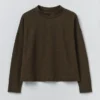 Loopback Jersey Easy Sweater