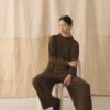 Loopback Jersey Easy Sweater