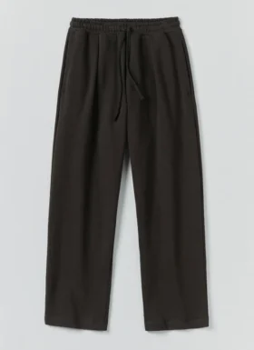 Loopback Jersey Pleated Pants