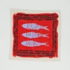 Market Fish Linen Bandana