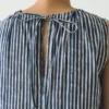 Martha Natural Dye Stripe Cotton Dress