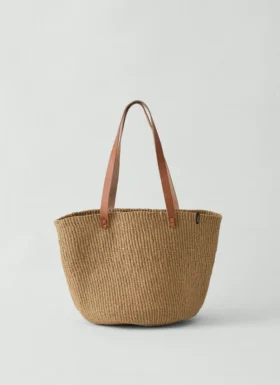 Mifuko Woven Paper Basket Bag
