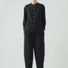 Minako Check Cotton Cashmere Pants