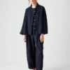 Minako Garment Dyed Linen Pants