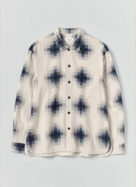 Mosaic Cotton Ikat Shirt