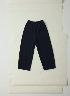 Organic Cord Barrel Leg Pants