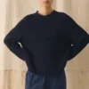 Organic Cotton Linen Easy Sweater