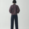 Pantry Stripe Cotton Wrap Shirt