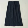 Patch Pocket Organic Indigo Denim Skirt