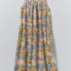 Picnic Print Cotton Nightdress