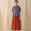Garment Dyed Lightweight Linen Shirt