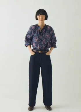 Provencal Paisley Print Cotton Poplin Shirt