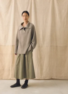 Ribbed Wool Cashmere Sweater