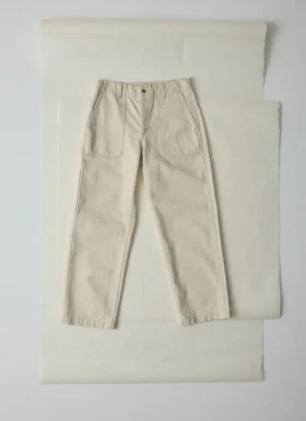 Rory Carpenter Ecru Denim Jeans