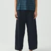 Sculpted Organic Cotton Twill Pants