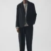 Sketch Check Cotton Wool Jacket