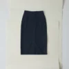 Straight Indigo Denim Skirt