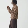Stripe Alpaca Wool Sweater