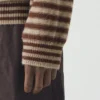 Stripe Alpaca Wool Sweater