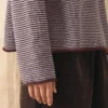 Stripe Linen Cotton Sweater