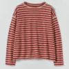 Stripe Lofty Alpaca Wool Sweater