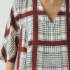 Tablecloth Print Dress