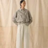 Tablier Stripe Easy Cotton Shirt