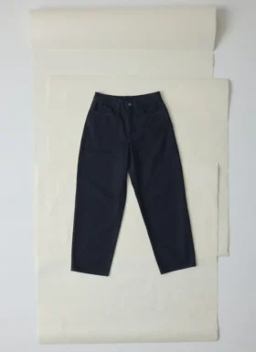 Tapered Indigo Denim Pants